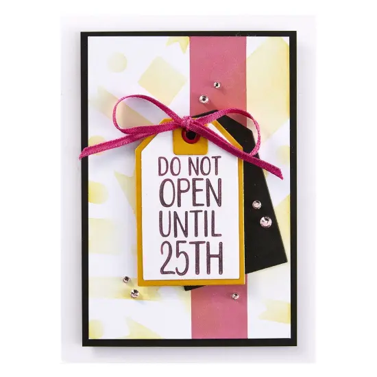 Spellbinders Etched Dies By Lisa Horton-Essential Tags {4}