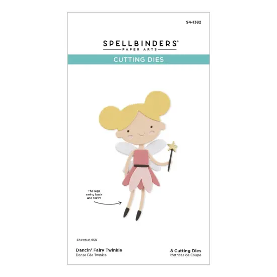 Spellbinders Etched Dies From Storytelling-Dancin' Fairy Twinkle {1}