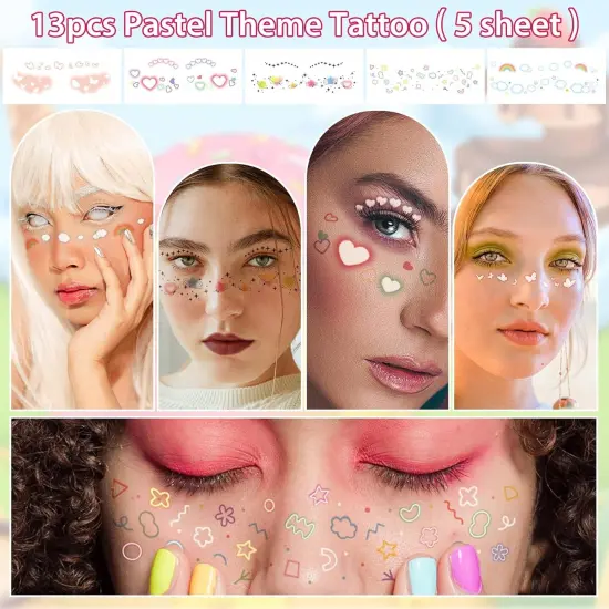 520PCS Pastel Donut Balloon Arch Garland Kit, with Pastel Rainbow Balloon,Ice Cream Foil Balloons Pastel Tattoo for Sweet One Donut Grow Up First Birthday Party Baby Shower Decor {3}