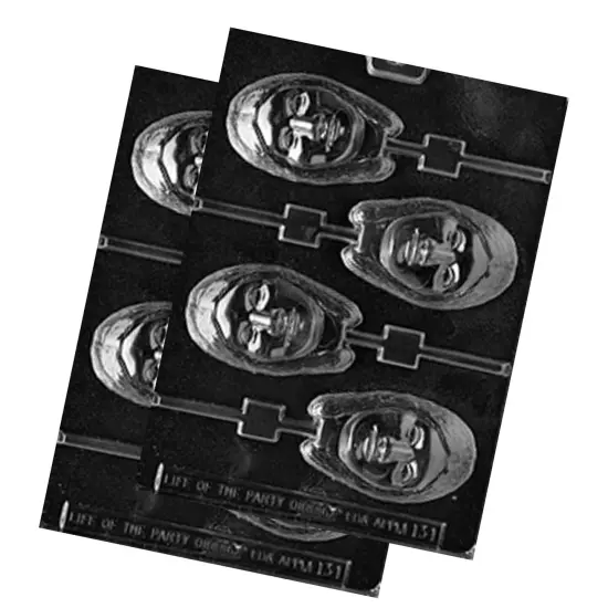 Indian Girl Lolly Chocolate Mold/3-1/2" x 2-1/8" x 3/4" {3}