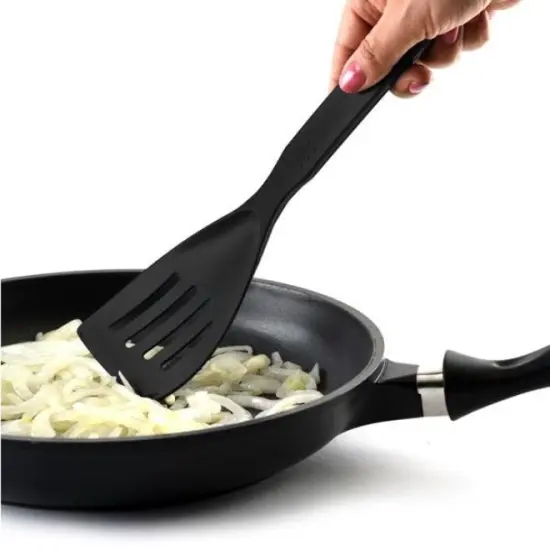 Norpro My Favorite 10.75" Nylon Scoop & Drain Slotted Spatula {6}