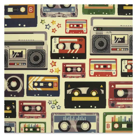 Elan Transfers Overglaze Decal Sheet - Mixtapes {1}