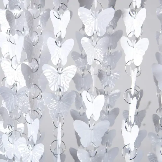 Tadpoles LSHBF010 White Butterfly Lamp Shade, One-Size {2}