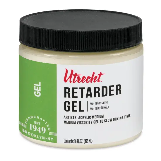 Utrecht Artists' Acrylic Retarder Gel Medium - 16 oz {1}