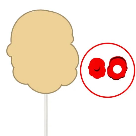 Santa Clause ChristmasCake Pop Mold {4}