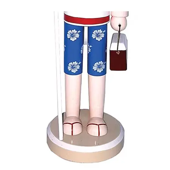 Santa's Workshop 14 in Day at the Beach Nutcracker Figurine {3}