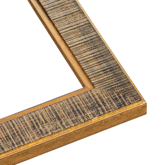 Sculpted Black Picture Frame - UV Acrylic, Foam Board Backing, Hanging Hardware {2}