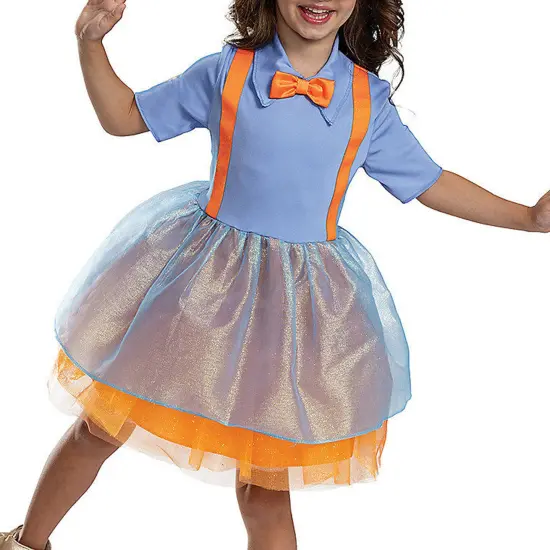 Girl's Toddler Classic Blippi Dress Costume {1}