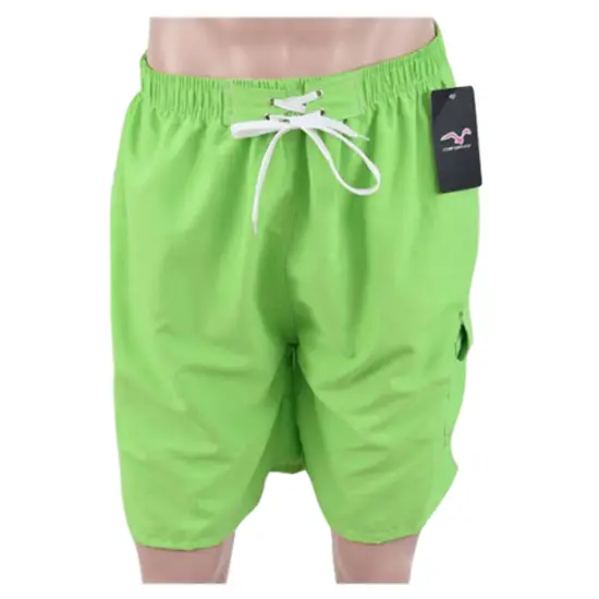 Wuhou Mens Swimming Trunk Green {2}