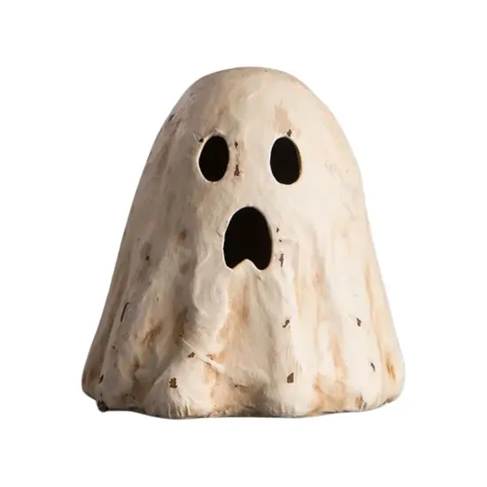 Scared Ghost Luminary Small 3" {1}