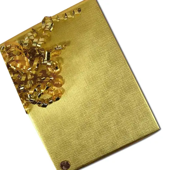 Gold Texture Embossed Metallic Wrapping Paper 30" x 417" Roll {3}