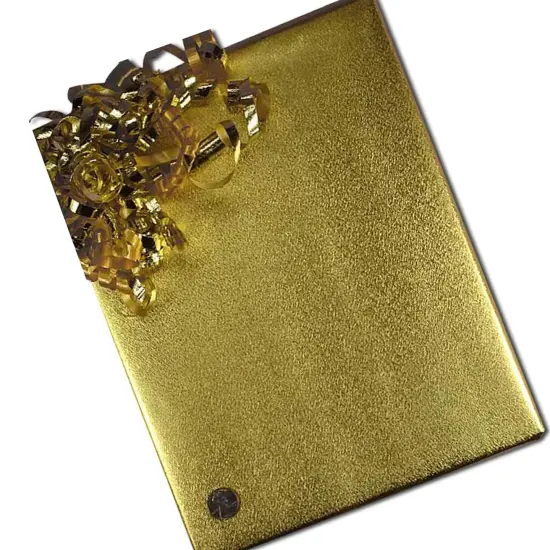 Vintage Gold S Embossed Metallic Wrapping Paper 24" x 417" Roll {3}