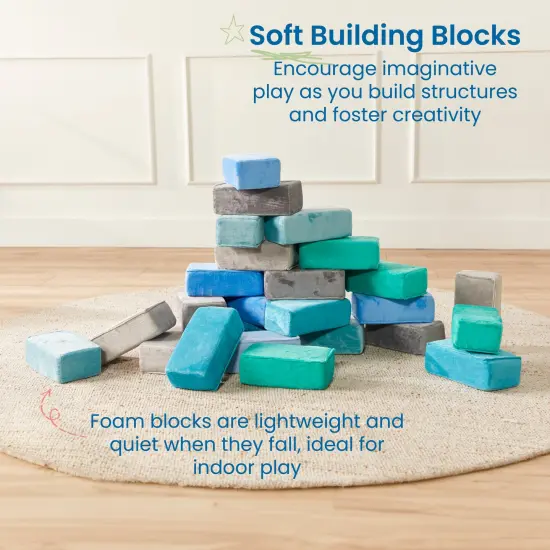 Stack-A-Brick, Foam Blocks, 24-Piece Contemporary {3}