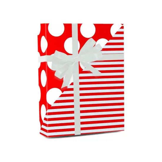 Striped Wrapping Paper 24" x 417" Roll 60 lbs {2}