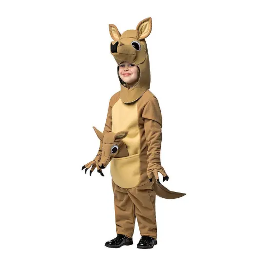 Kangaroo Toddler Costume {1}