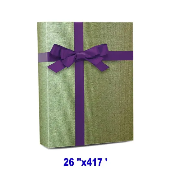 Premium Solid Gift Wrap 26" x 417' 70 lbs for Elegant Presentations {1}