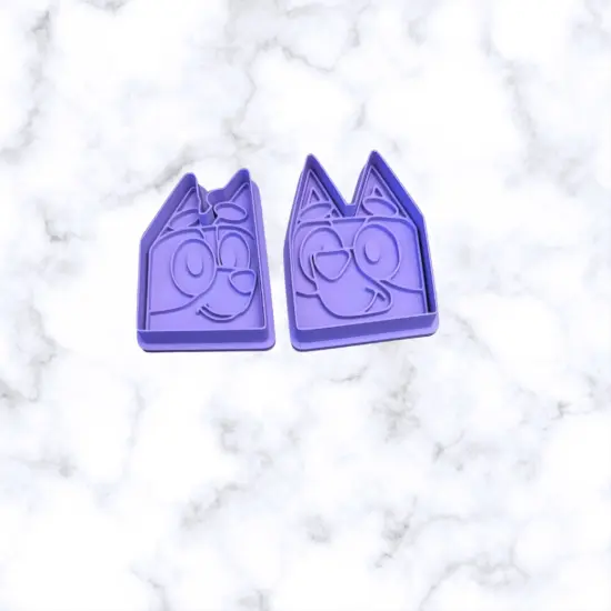 Aussie dogs, cookie cutters, with stamps, and Here Come the Grannies {2}