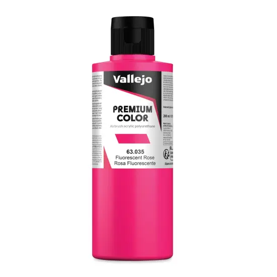 Vallejo Premium Airbrush Colors - 200 ml, Fluorescent Rose {1}