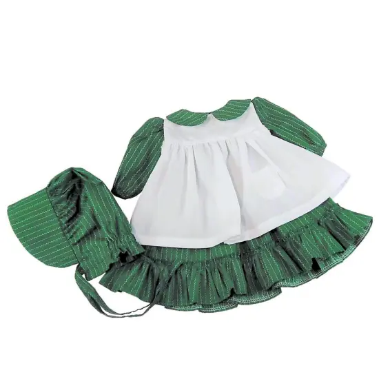 The Queen's Treasures 18 Inch Doll Clothes,3pc Little House Prairie Dress {7}