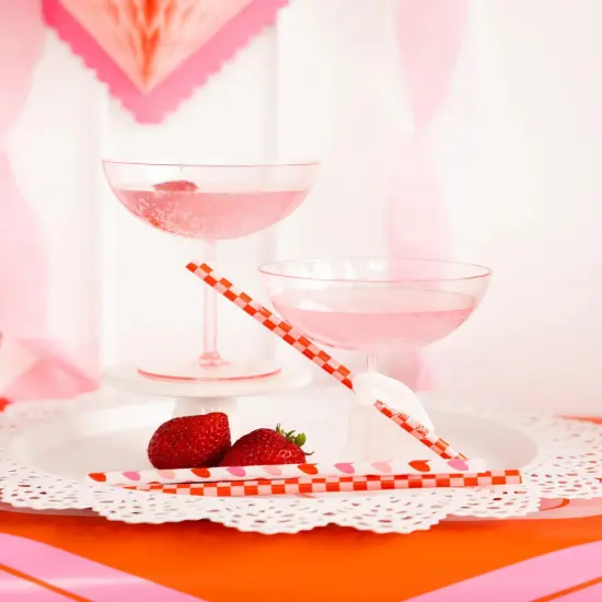 Reusable Heart Straws - Perfect for Valentine's Parties & Special Events {2}