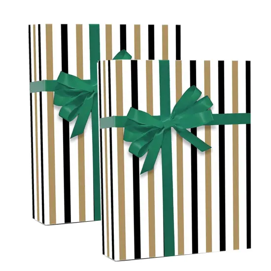 Striped Wrapping Paper 30" x 833" Roll 60 lbs {3}