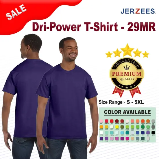 Jerzees&reg; Dri Power T-Shirt Burnt Orange {2}