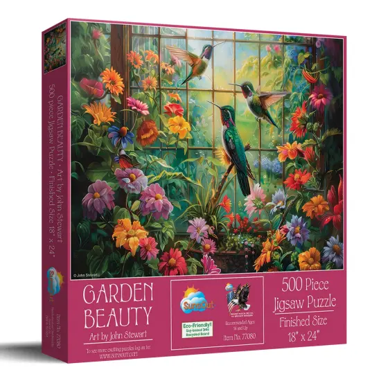 Sunsout Garden Beauty 500 pc Jigsaw Puzzle 77080 {3}
