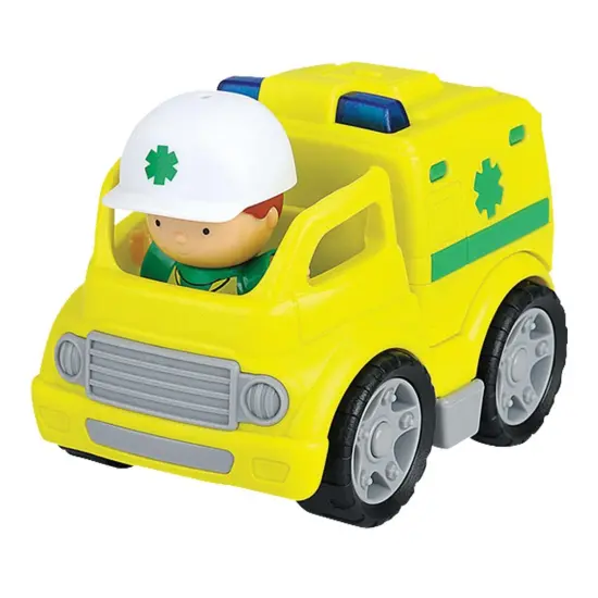 Playgo Mini Emergency Vehicles 4-in-1 {4}