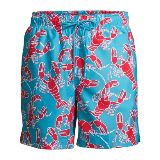 COMFORT ZONE Men's Swimming Trunk Set Lobster Assorted Sizes 6 Piece {3}