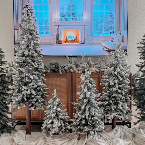 Haute Decor Alpine Christmas Trees - Available in 4 Sizes {6}