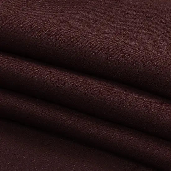 1 Yard Luxury Silk Chiffon 53" Wide Mahogany Satin-Faced Designer Fabric {4}
