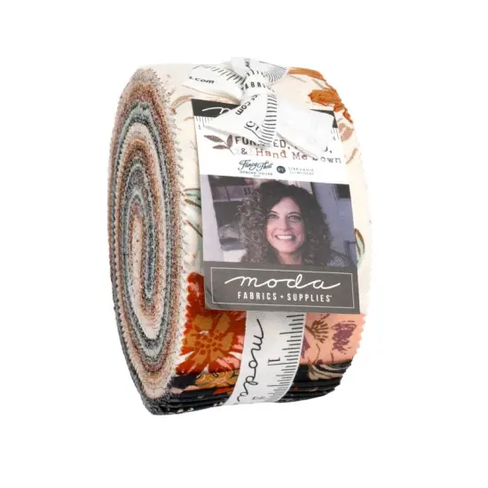 Foraged, Found and Hand Me Down 2.5" Strip Roll (Jelly Roll) by Fancy That Design House for Moda (45630JR) {1}