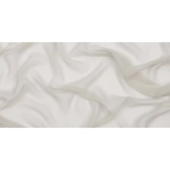 1 Yard Sheer Silk Chiffon Fabric Moonstruck Lightweight Solid Gray 44 inch Width {3}