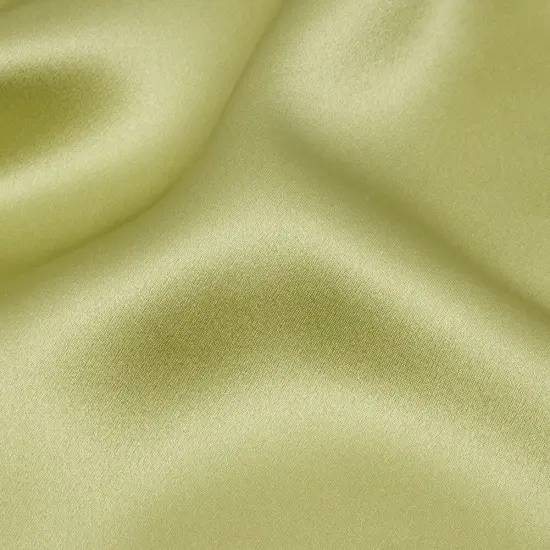 1 Yard Nile Green Stretch Silk Charmeuse Fabric Solid Premium Designer Material 40 inch Width {2}