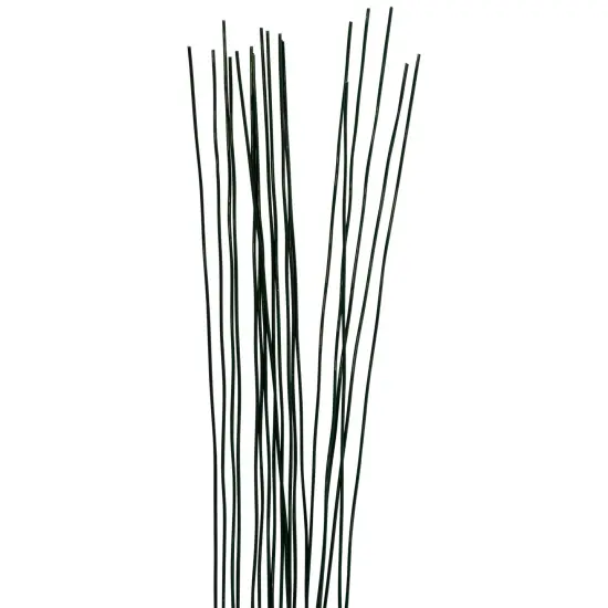 Darice 18 GA. Painted Stem Wire Floral Accessory -18" - Green {7}