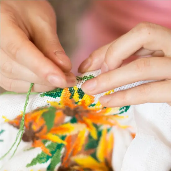 12 PCS Aida Cloth 14 Count, 4 Sizes White Cross Stitch Fabric for Craft Embroidery, Classic Reserve Aida Cloth for Embroidery Beginner, Needlework, Cross Stitch (5.9 to 11.8inch) {2}