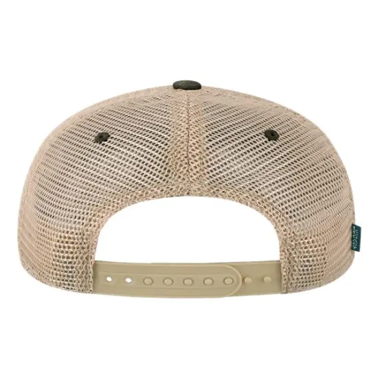 LEGACY&reg; Youth Old Favorite Trucker Cap Navy/ Khaki {8}