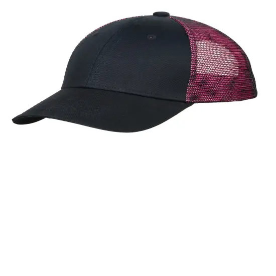 Port Authority&reg; Garment Washed Cap Berry {7}