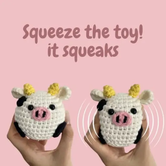 Easy Crochet Kit for Beginners Animals - Learn to Crochet Kits for Beginners - Bear Crochet Box {4}