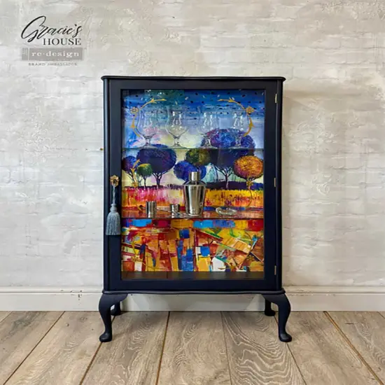 Redesign A1 Decoupage Rice Paper (Mulberry Tissue Paper) &ndash; Expressive Trees - 23.4&Prime;X33.1&Prime; {4}