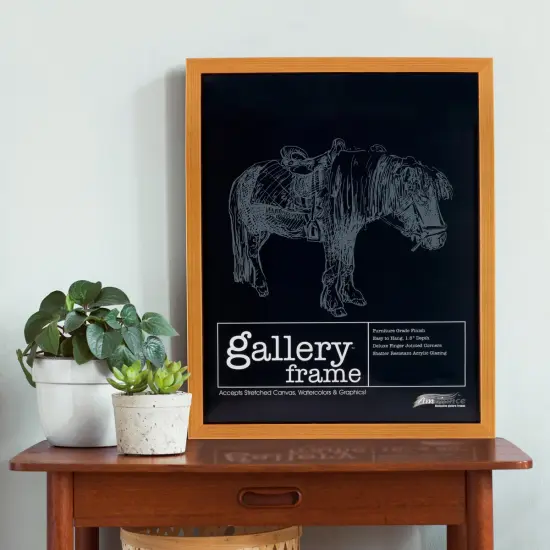 Ambiance Gallery Wood 1.5" Deep Picture Frames - 6x6 4-Pack, Antique Gold Wood Frames, Shatter-Resistant Acrylic Glazing & MDF Backing, Horizontal or Vertical Wall Display {4}