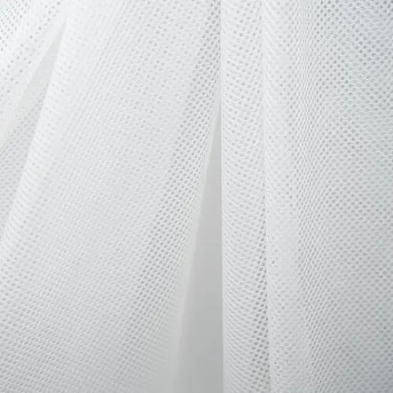 Polyester Mesh Tricot Boardshort and Swim Trunk Lining Fabric Width 56&rdquo; White {5}