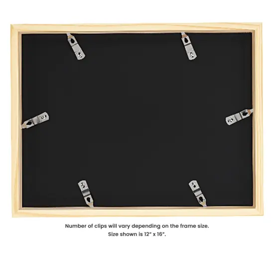 Ambiance Gallery Wood 1.5" Deep Picture Frames - 12x16" 4-Pack, Mahogany Wood Frames, Shatter-Resistant Acrylic Glazing & MDF Backing, Horizontal or Vertical Wall Display {5}