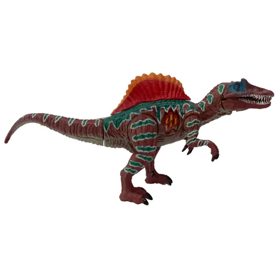 Dino Explorers: AR Dinosaur XL & Brick Combo - Spinosaurus - 10" Articulated Sound Toy Figure & Paleontology Dig Kit, Augmented Reality Set, Kids 3+ {7}