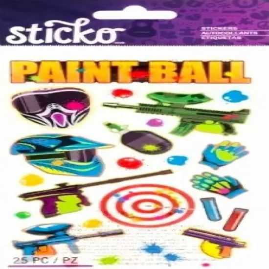 Sticko Paintball Stickers {1}