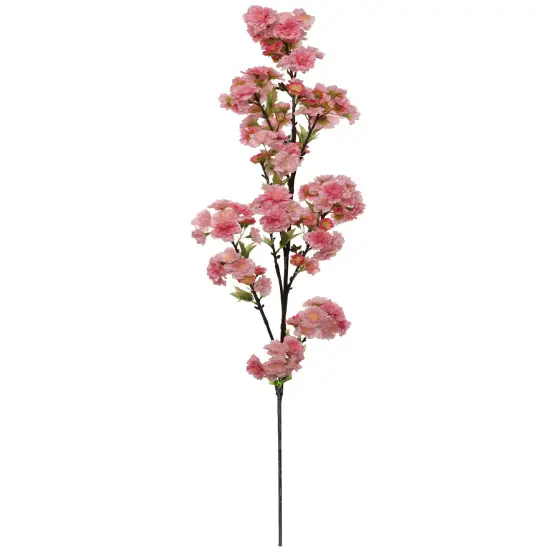 60" Artificial Cherry Blossom Branch Pink&ndash; Extra Tall Silk Floral Spray for Home & Event D&eacute;cor - 2 Pieces {1}