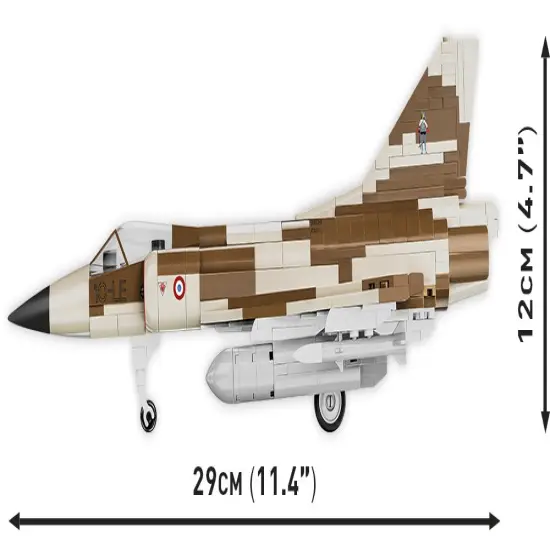 COBI Armed Forces Mirage IIIC (444 Pieces) {4}