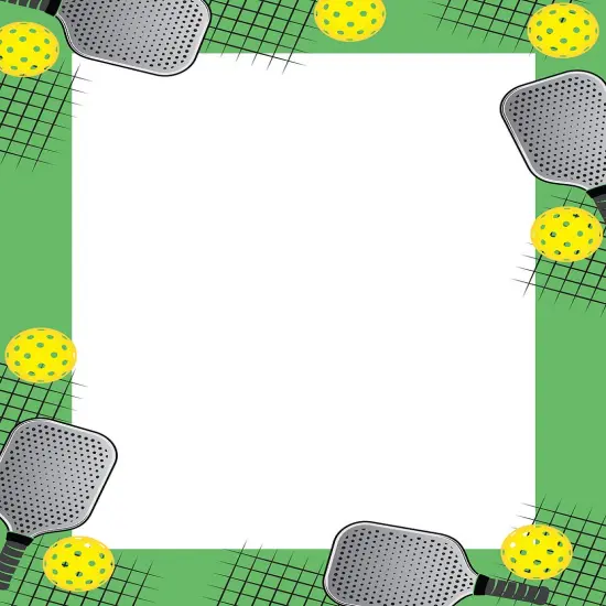 Great Papers! Pickleball Party Letterhead, for Invitations, Announcements and Personal Messages, Printer Friendly 8.5&rdquo;x11&rdquo;, 50 Pack {1}