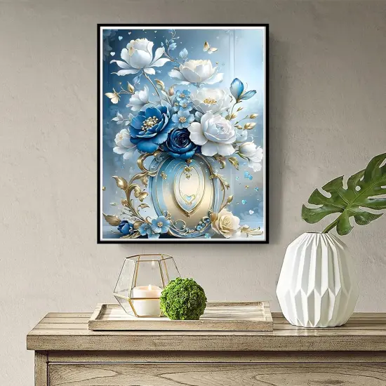 Diamond Art Kits for Adults- 5D Diamond Painting for Adults Flowers, DIY Gem Painting Perfect for Relaxation and Home Wall Decor 12x16inch {2}