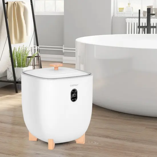 25L Towel Warmer with Timer, Temperature Control, and Aromatherapy {2}